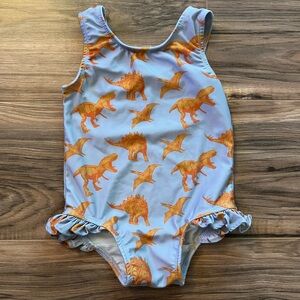 Kate Quinn Toddler Dinosaur Print swimsuit 2T